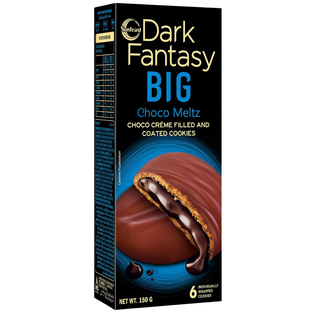 Dark Fantasy Big Choco Melt Cookie 150 g buy online USA - 1